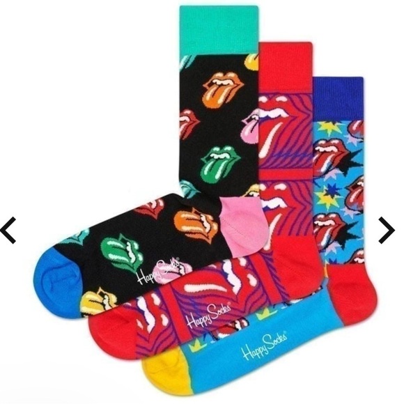 NWT Happy Socks Rolling Stones gift set - Picture 3 of 6